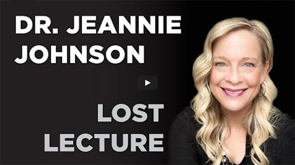 Jeannie Johnson Lost Lecture – Homecoming 2021 