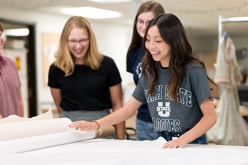 Students in the Caine College of the Arts