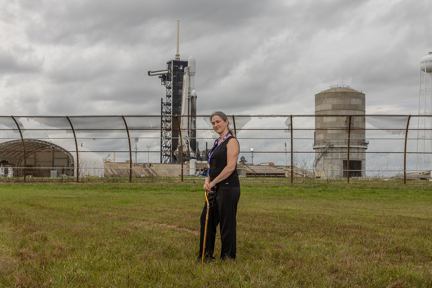 Jodie Ream ’09 at the launch of NASA’s groundbreaking Psyche mission