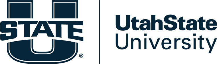 Official University logo, UState with two line wordmark