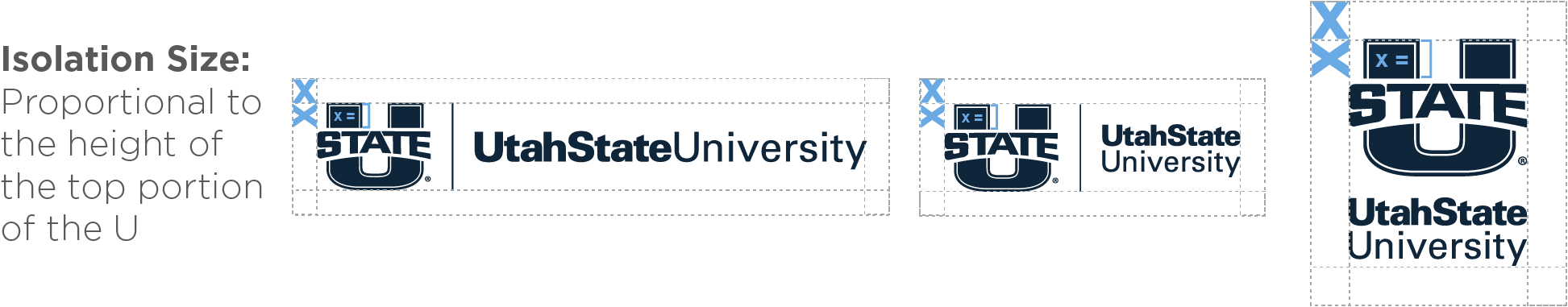 University Logos Area of Isolation 