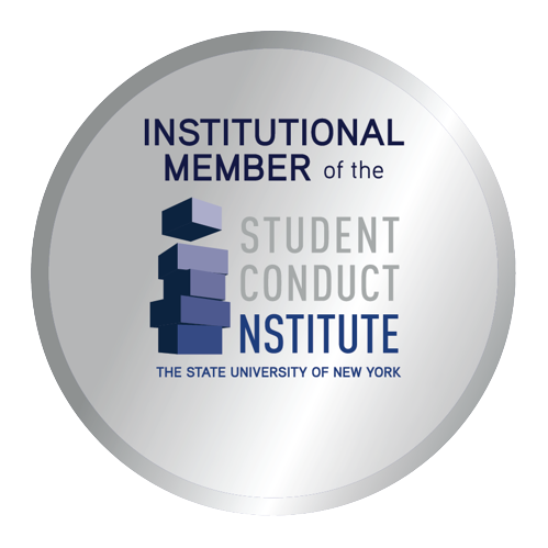 Institutional member of the Student Conduct Institute The State University of New York