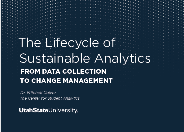 The Lifecycle of Sustainable Analytics presentation preview