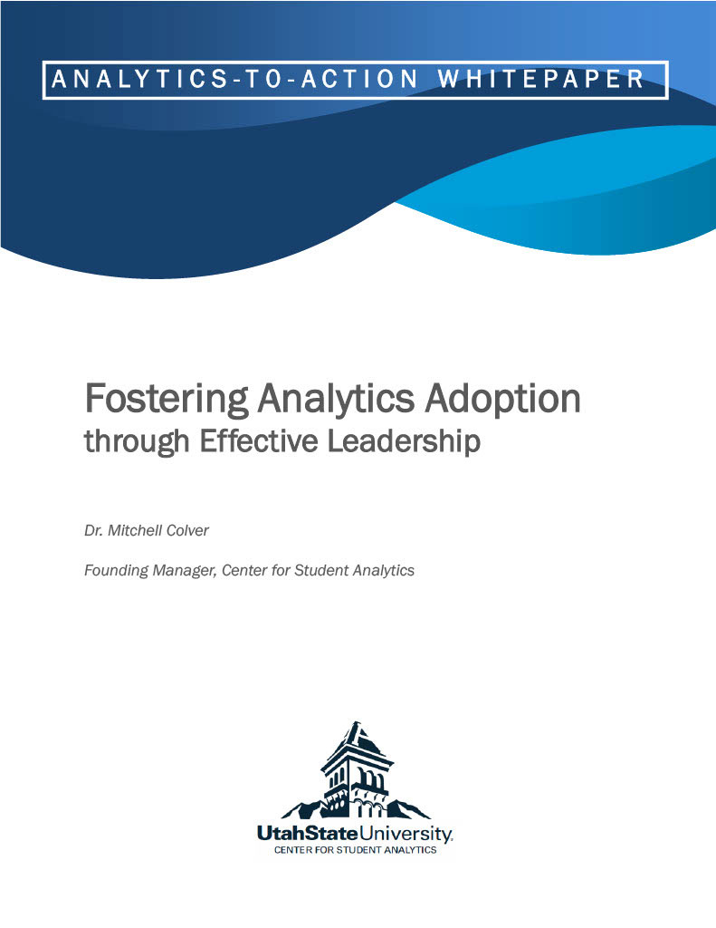 fostering analytics adoption