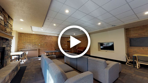 Preview of Jones Hall 1st floor lounge virtual reality tour
