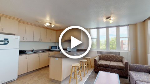 Preview of Wasatch Hall apartment virtual reality tour