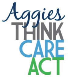 Aggies Think Care Act Logo