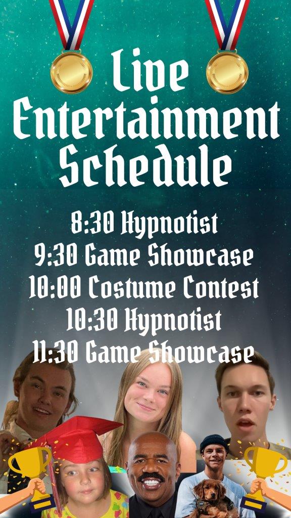 Live Entertainment Schedule