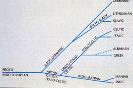 Chart of Indo-European Languages (click to see larger image)