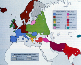 Map of Indo-European Languages (click to see larger image)