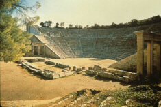 Theatre at Epidauros (click to see larger image)