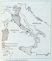 Map of Early Italian Peoples (click to see larger image)