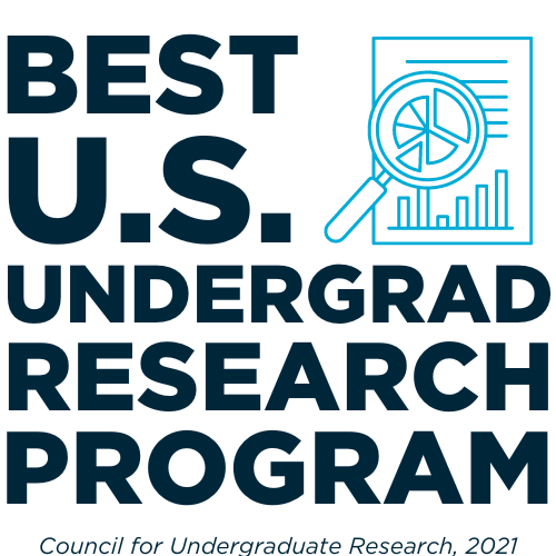 Best U.S. Undergrad Research Program, Council for Undergraduate Research, 2021