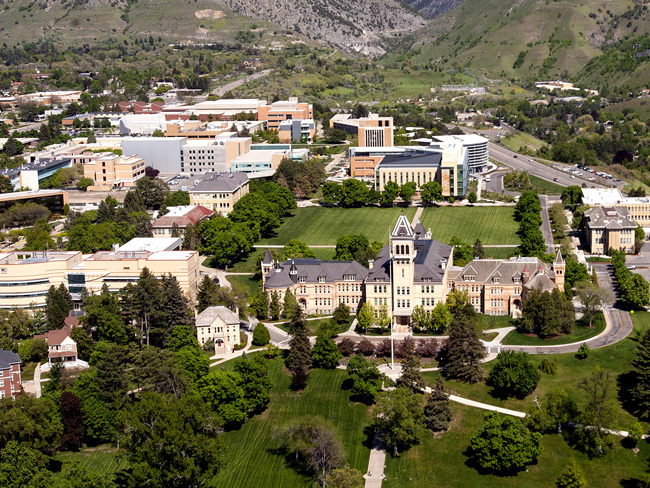 Utah State University in the Fall
