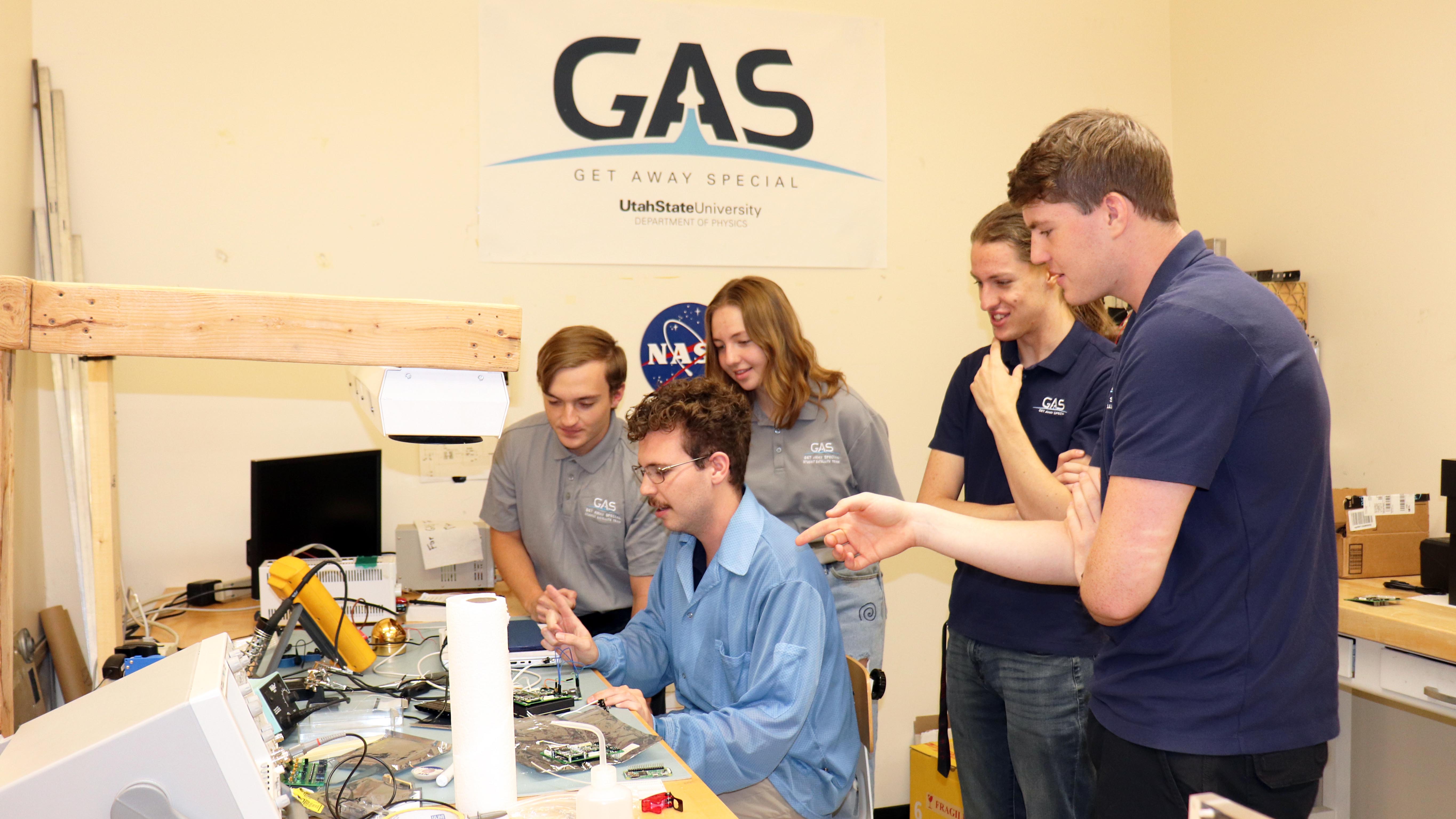 The GAS team students