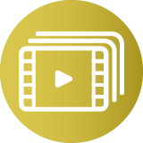 Video stack icon