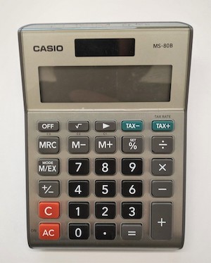 Basic Casio Calculator