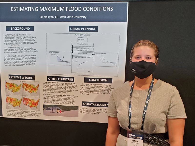 Engineering Students Present Research at Dam Safety Conference in Tennessee