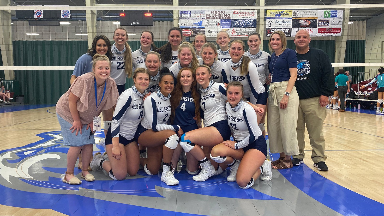 USU Eastern Volleyball Defeats Florida Southwestern, Finishes Season in